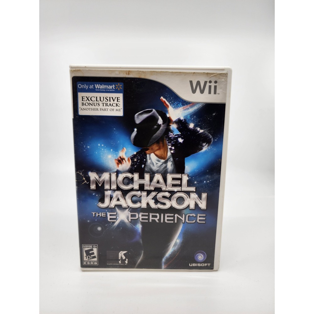 Michael Jackson The Experience Nintendo Wii Walmart Exclusive Bonus Track Disc